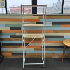 店頭引き渡し 中古 キッチンラック キッチン収納 ごみ箱上収納 家具の画像
