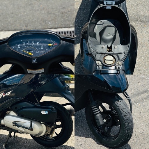 ホンダ デイオAF62  (新しいエンジンオイル、新しいバッテリー)