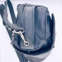 大人女子に◎ Les sac Adam 黒 レザーショルダー 高見えバッグの画像