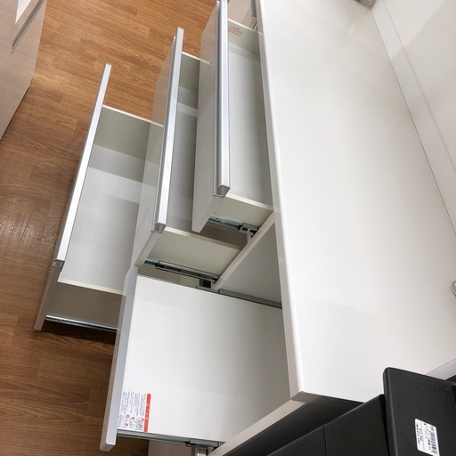 レンジボード 泉洋化工 2枚スライド扉 ホワイト【取りに来れる方限定】