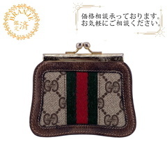 グッチ GUCCI コインケース シェリーライン GG がま口コ...