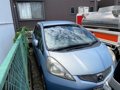 ホンダフィット（車体）GE6、水色