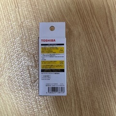 未使用　TOSHIBA LED電球の画像