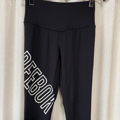 Reebok 　ランニングパンツ タイツ　Sサイズ　黒の画像