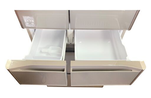 日立　R-XG5100H (XW) ノンフロン冷凍冷蔵庫　2018年製 HITACHIノンフロン冷凍冷蔵庫 R-XG5100H (XW)型 日立 真空チルド