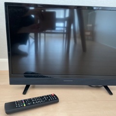 テレビ　２４インチ　リモコン（電池あり）コード付き