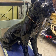 ※ ① 置物　黒ヒョウ　オブジェ　インテリア　アニマルの画像