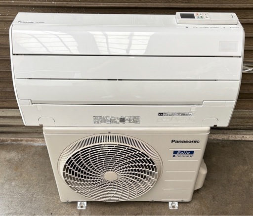 【引取限定】中古　2.5kw　8畳　単相100V　ルームエアコン　パナソニック　Panasonic　2023年製 　CS-GX254D