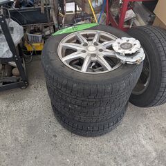 195 65 15 アルミ　スタットレスの画像