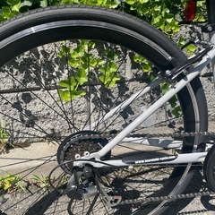 🔶新車🔶マルイシ　バルボアウノ　150㎝～　外装6段変速　エントリークロスバイク　ワイヤー錠付✨　点検調整永久無料✨　西宮市　自転車　の画像