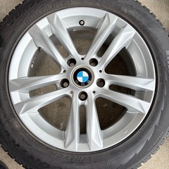 【福岡】BMW タイヤホイール 16×7J PCD120 5穴 スタッドレス ピレリ アルミ 205/60R16の画像
