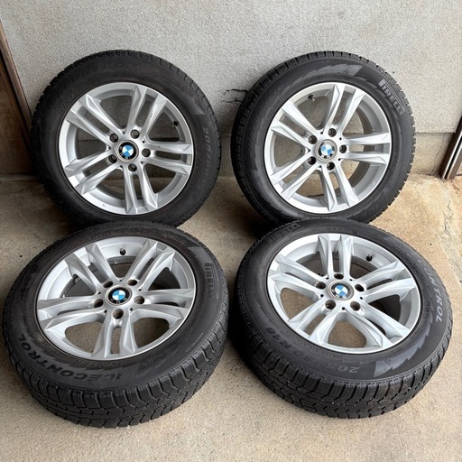 【福岡】BMW タイヤホイール 16×7J PCD120 5穴 スタッドレス ピレリ アルミ 205/60R16