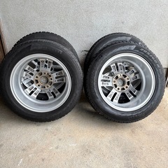 【福岡】BMW タイヤホイール 16×7J PCD120 5穴 スタッドレス ピレリ アルミ 205/60R16の画像
