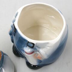 底面に印字あり 昭和レトロ KATO KOGEI キャンディーポット おじいさん カントリーパパ 小物入れ インテリア 札幌市 清田区 平岡の画像