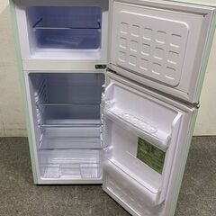 高年式!2024年製! アイリスオーヤマ PRR-122D-LG 冷凍冷蔵庫 2ドア レトロ メタリックハンドル 114L 中古家電 店頭引取歓迎 R9823の画像