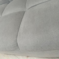 1.5人掛け　ソファー　グレーの画像