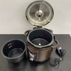 【ご来店限定】＊小泉成器　圧力式電気鍋　2020年製＊ 0715-6の画像