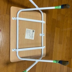 【週末セール】ニトリ　折りたたみコンパクトデスク　ロータイプの画像