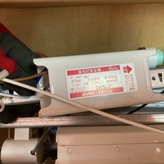 蛍光灯安定器　20W　器具　の画像
