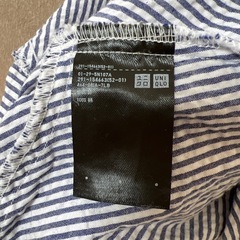 【未使用に近い】UNIQLO爽やか膝丈ワンピースの画像