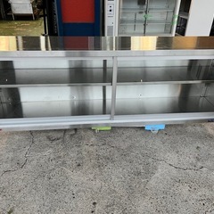 マルゼンガラス扉吊戸棚 1800x350x600 マルゼンガラス扉吊戸棚 1800x350x600