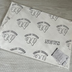 news トートバック　team whiteの画像