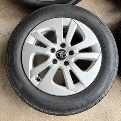 【福岡】プリウス 50系 タイヤホイール 5穴 15×6 1/2J pcd100 195/65R15の画像