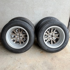 【福岡】プリウス 50系 タイヤホイール 5穴 15×6 1/2J pcd100 195/65R15の画像
