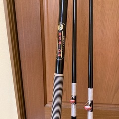船用 グラスロッド　NEW WORLD 東京湾　9号-H　替穂付　穂先2本　ニューワールド　舟用　釣竿　海釣り　ローラーガイドの画像