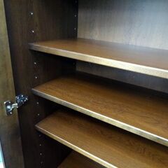 本棚/書棚 コレクションボード 収納家具 収納棚 飾り棚 79.5×39×180☆店頭お引き取り歓迎【自社配送は札幌市内限定】札幌市白石区の画像