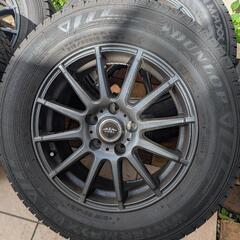 アルファード スタッドレスホイール4本セット 215/65R16 ダンロップ WINTER MAXX 03の画像
