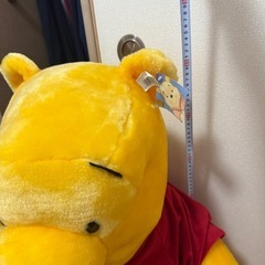 プーさん　ビッグぬいぐるみの画像