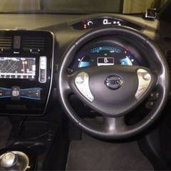 日産リーフ　30kw 12セグメント　車検8年8月　２１０００キロの画像