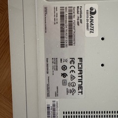 Fortinet FortiGate 40F ネットワーク機器の画像