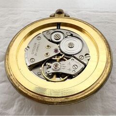 稼働 CITIZEN シチズン Pocket Watch ポケットウォッチ 4-020570-K 白文字盤 21JEWELS 21石 手巻き 懐中時計☆札幌市 白石店  の画像
