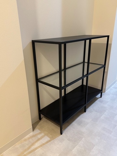 IKEA イケア　シェルフユニット　黒