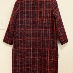 ツイード素材　ワンピース　サイズ36　green label relaxingの画像