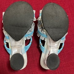 【美品】夏サンダル　女の子　18センチ　の画像