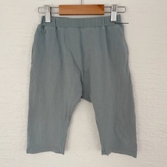 devirock 120cm サルエルパンツ 7分丈 Dサックス ブルー系の画像