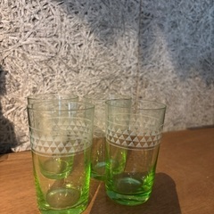 昭和レトロ　ガラスコップ　4個セットの画像
