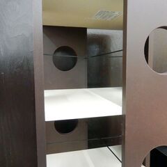 ファミリーライフ 回転マルチラック 7段 丸窓タイプ 高さ168cm 大量収納 コミック収納 札幌市清田区の画像