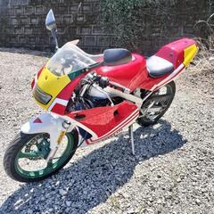  ヤマハTZR50R 4EU エンジン70ccバリバリ伝説カラーリング？の画像