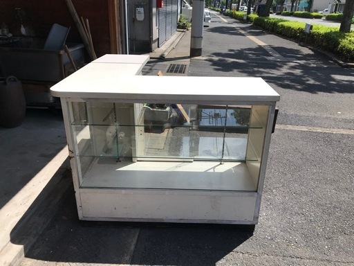 カウンター　タバコ屋　ショーケース　ガラスケース
