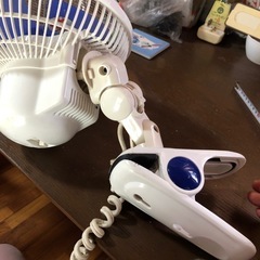 ヤマゼン扇風機クリップ式の画像