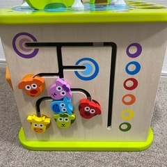 希望者に赤ちゃんセットつけます⭐️Hape(ハペ) カントリークリッターズプレイキューブ 知育玩具 木製の画像