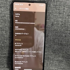 激安　Google pixel 6a 128GB SIMフリーの画像