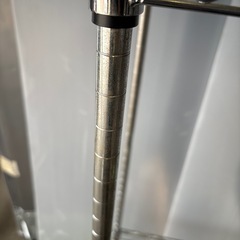 3　スチールラック　棚　高さ約127cm キャスター付きの画像