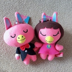 nova usagi うさぎ マスコット キーチェーン ぬいぐるみ 平成レトロ の画像