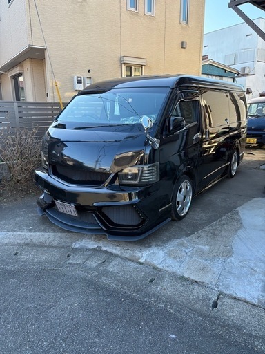 最終値下げ　ヴィエナディッシュ　ハイエース　キャラバン