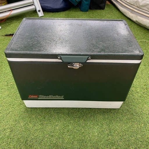 【店頭引取限定】【中古】【現状販売】 Coleman コールマン クーラー 92年製スチールベルトクーラー 22,000円（税込）